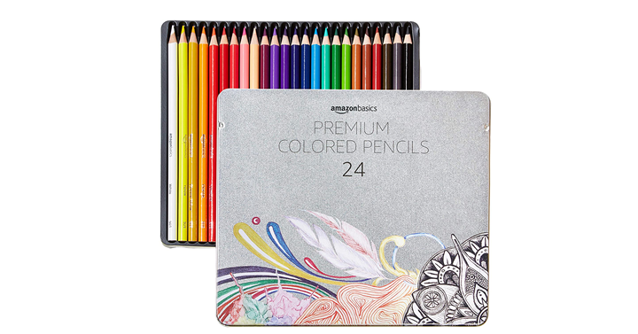 AmazonBasics Soft Core Colored Pencils – 24-Count Set – Just $6.84!