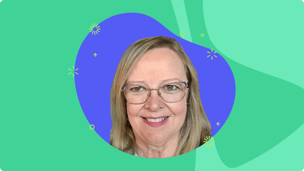 A flying paper airplane