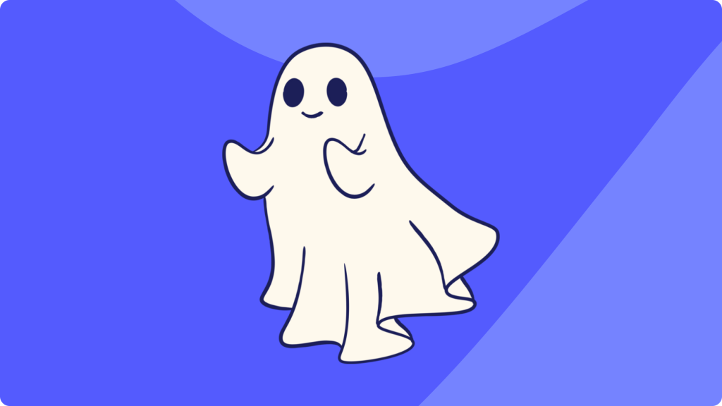 A flying paper airplane