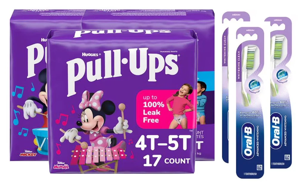 Pay $9 for $58 in Huggies Pull Ups & Oral-b at Walgreens | Just Use Your Phone {Ibotta} Pay $9 for $58 in Huggies Pull Ups & Oral-b at Walgreens | Just Use Your Phone {Ibotta}