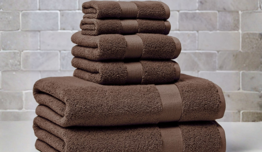 Better Homes & Gardens 6-Piece Bath Towel Sets Just $7.74 on Walmart.com (Reg. $39) a 6 piece towels set in brown