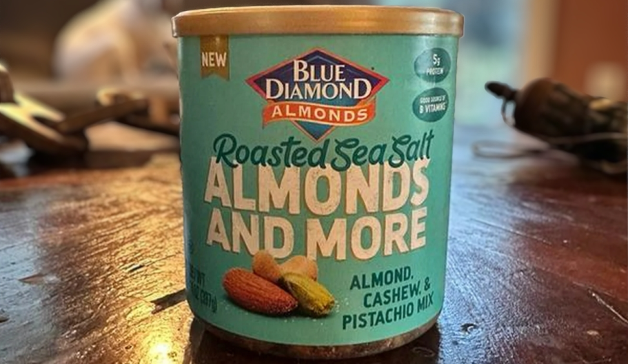 Blue Diamond Mixed Nuts 14oz Just $5.44 After Walmart Cash a can of blue diamond mixed nuts