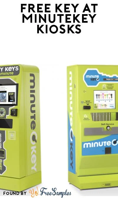 FREE Key At MinuteKEY Kiosks (Code KEYMILLION Required) FREE Key At MinuteKEY Kiosks (Code KEYMILLION Required)