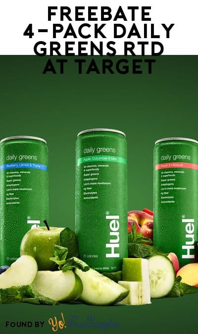 FREEBATE 4-Pack Daily Greens RTD at Target (WeStock Rebate Required) FREEBATE 4-Pack Daily Greens RTD at Target (WeStock Rebate Required)