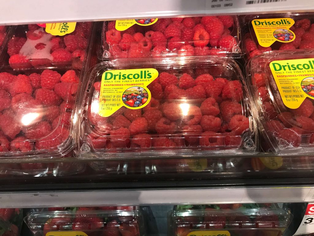 Fresh Sweet Raspberries Just $1.99 at ShopRite!