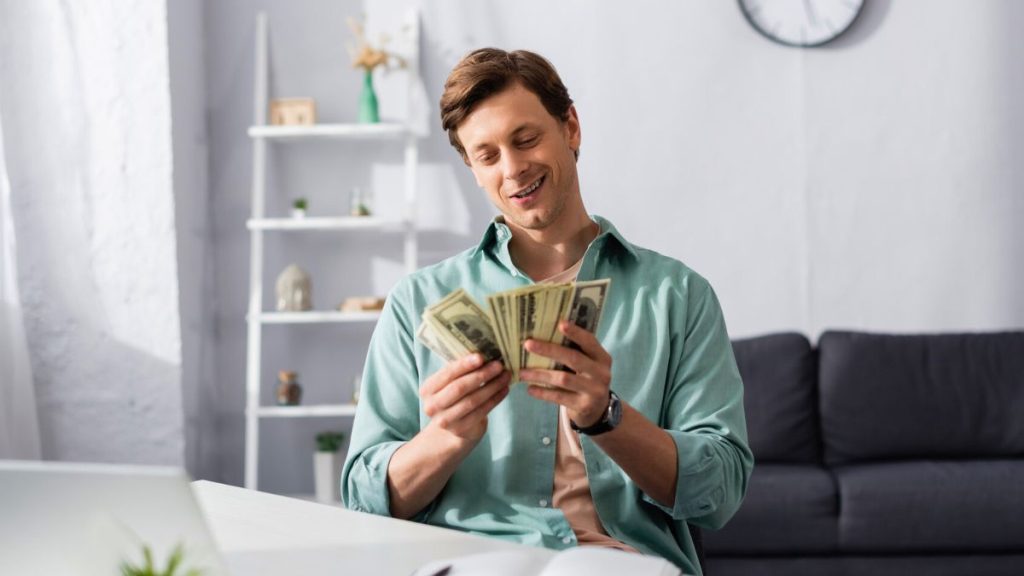 Man Counting Money MSN