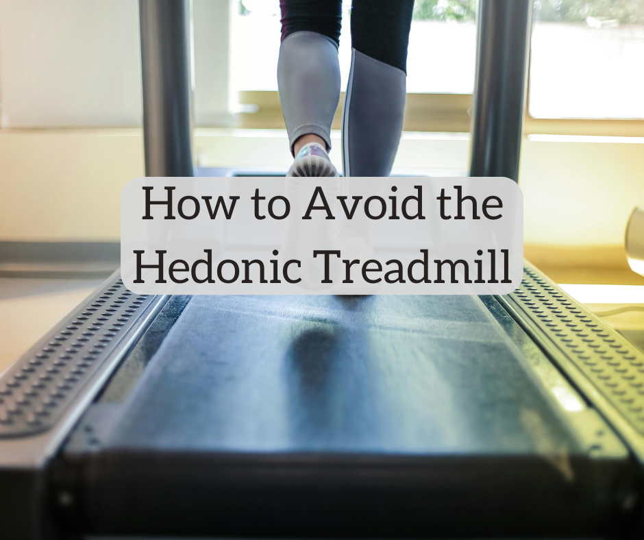 How to Avoid the Hedonic Treadmill How to Avoid the Hedonic Treadmill