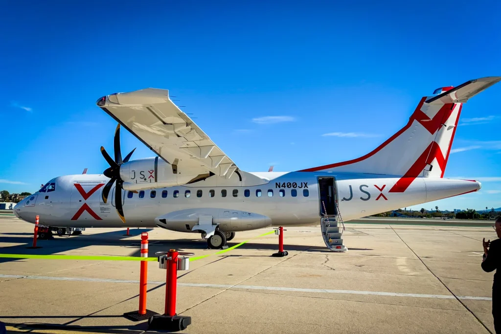 JSX plans Silicon Valley flights with new ATR turboprops