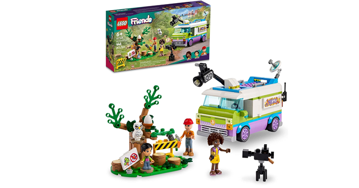 LEGO Friends Newsroom Van 41749 – Just $15.48! LEGO Friends Newsroom Van 41749 – Just $15.48!