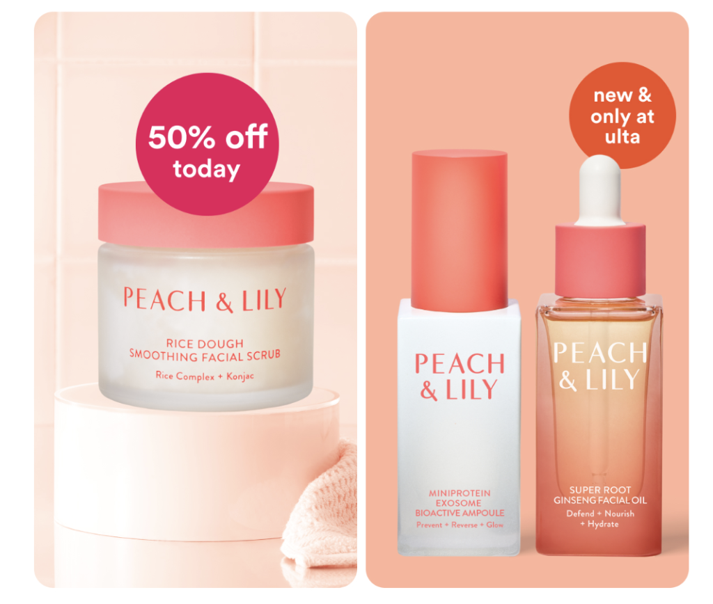 New 50% off Daily Skincare Deals