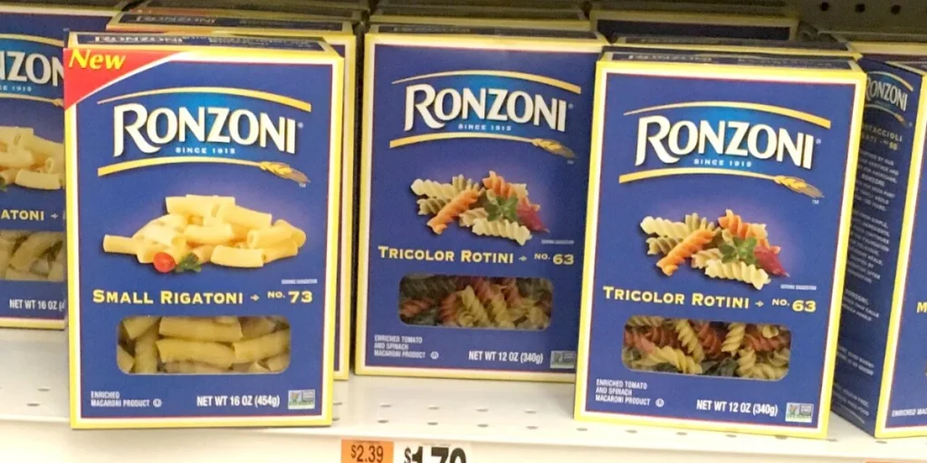 Ronzoni Pasta Just $0.88 at ShopRite!{No Coupons Needed}
