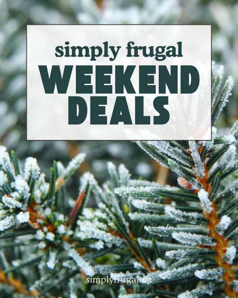 Simply Frugal Weekend Deals
