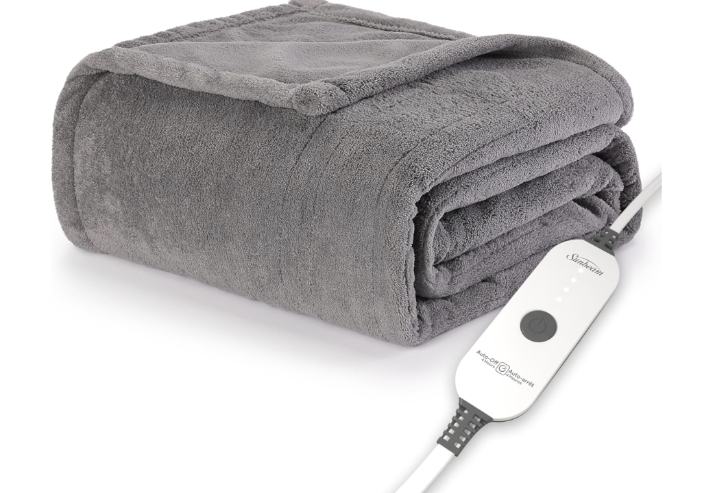 Sunbeam Heated Throw Blanket $25 Sunbeam Heated Throw Blanket $25