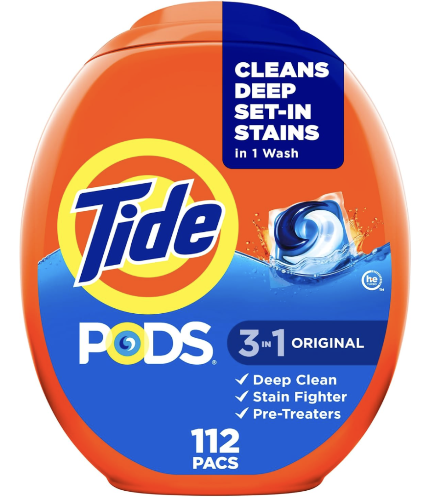 Tide: (4) 112ct Pods for $63 Shipped Tide: (4) 112ct Pods for $63 Shipped