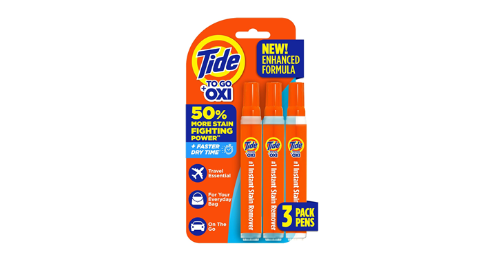 Tide Pen Stain Remover – 3 Pack – Just $3.59! Tide Pen Stain Remover – 3 Pack – Just $3.59!