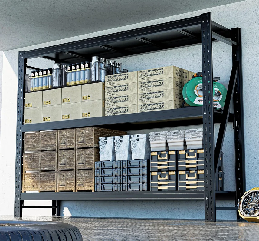 Time to Get Organized | Heavy Duty Garage Shelves for $39.XX on Amazon! Time to Get Organized | Heavy Duty Garage Shelves for $39.XX on Amazon!