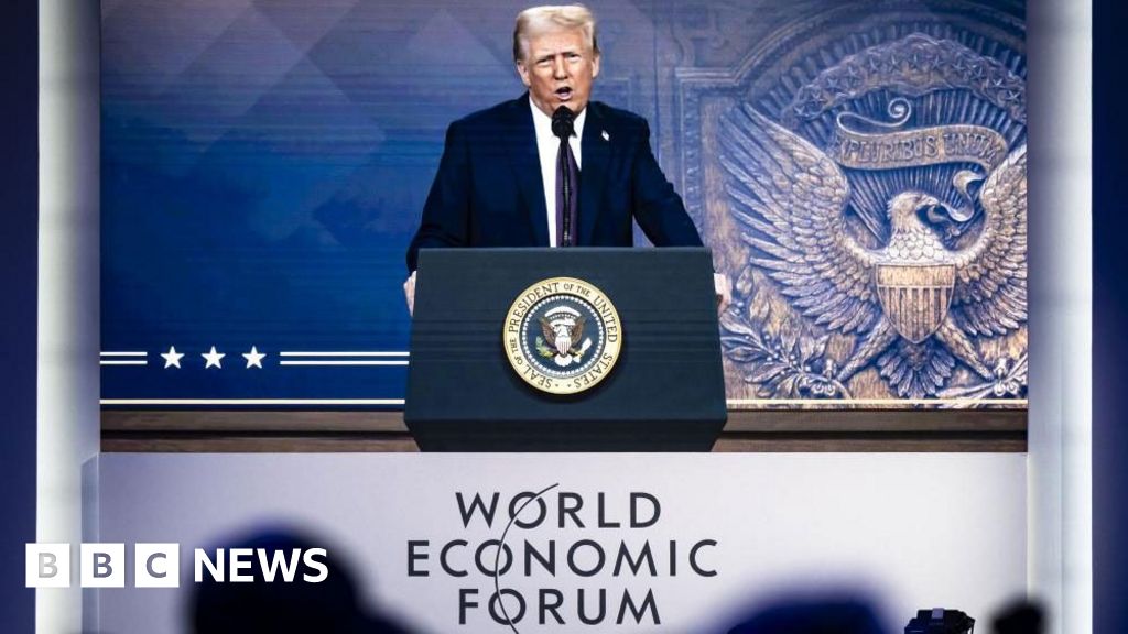 Trump looms large over biggest-ever World Economic Forum Trump looms large over biggest-ever World Economic Forum