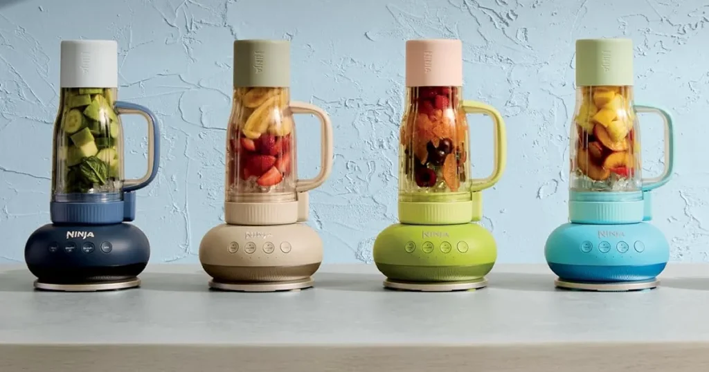 $20 Off Ninja BlendBoss Personal Blender on Walmart (Transforms into Travel Tumbler!) Ninja personal blenders on table top