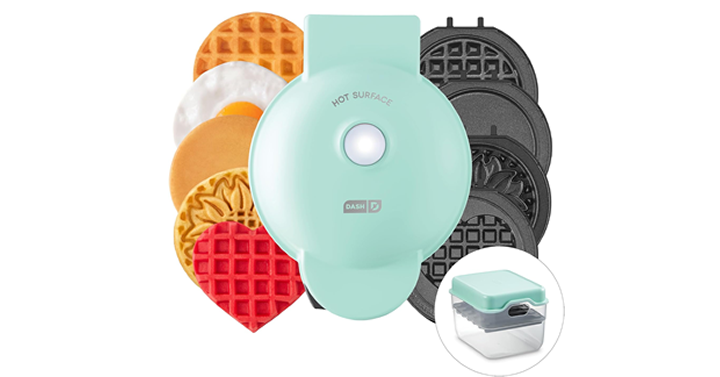 DASH Multimaker Mini System – Waffle Maker with Six 4” Removable Plates & Storage Case – Just $24.99! DASH Multimaker Mini System – Waffle Maker with Six 4” Removable Plates & Storage Case – Just $24.99!