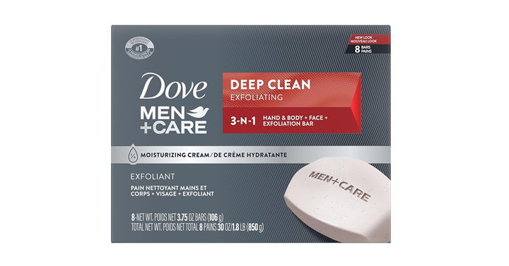 Dove Men+Care Men’s Bar Soap Deep Clean – 8 Count – Just $11.02! Dove Men+Care Men’s Bar Soap Deep Clean – 8 Count – Just $11.02!