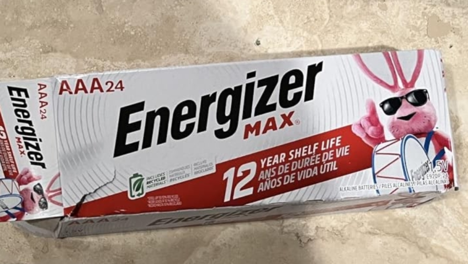 Energizer MAX AAA Batteries 24-Pack Just $7 Shipped on Amazon a 24 count box of energizer AAA batteries