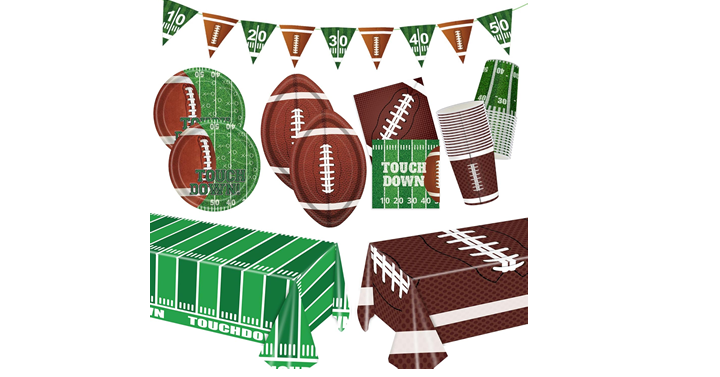 Football Party Supplies Kit Serve 24 – Just $13.99! Football Party Supplies Kit Serve 24 – Just $13.99!