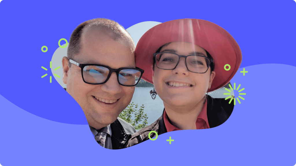 A flying paper airplane