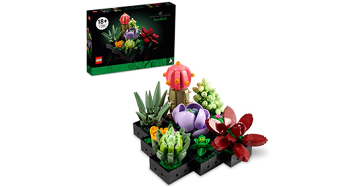LEGO Succulents Plant Decor Building Kit 10309 – Just $39.98! LEGO Succulents Plant Decor Building Kit 10309 – Just $39.98!