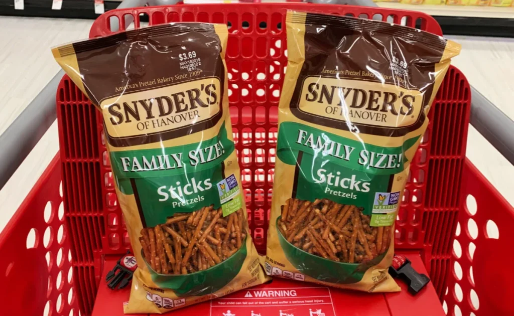 Snyders of Hanover Pretzels & Wise Snacks Just $1.99 at ShopRite | Just Use Your Phone