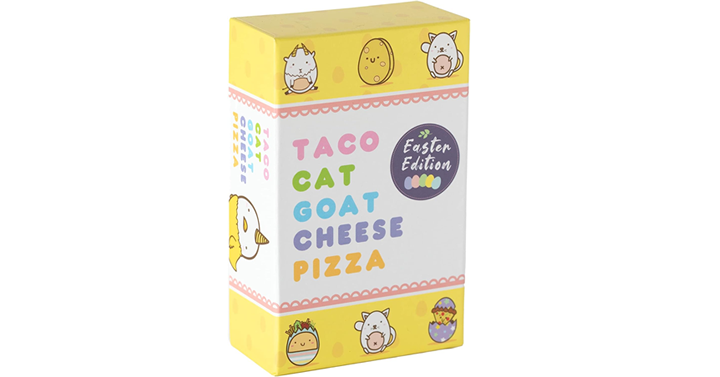 Taco Cat Goat Cheese Pizza Easter Edition – Just $9.97! Taco Cat Goat Cheese Pizza Easter Edition – Just $9.97!