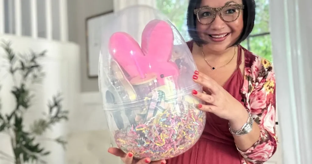 This Viral Jumbo Fillable Easter Egg Makes The Best Gift Basket!