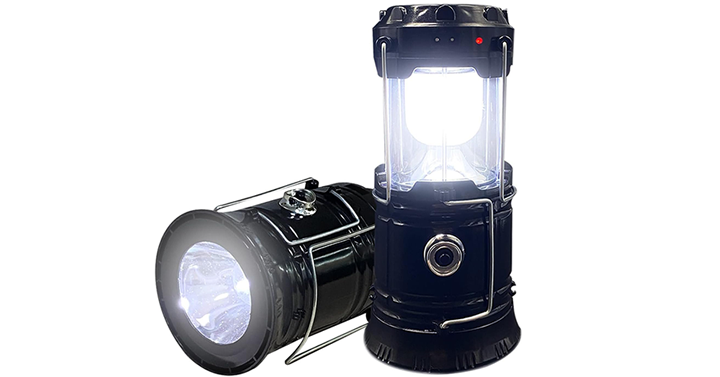 2 Pack Rechargeable Solar LED Lanterns/Flashlights – Just $18.99! 2 Pack Rechargeable Solar LED Lanterns/Flashlights – Just $18.99!