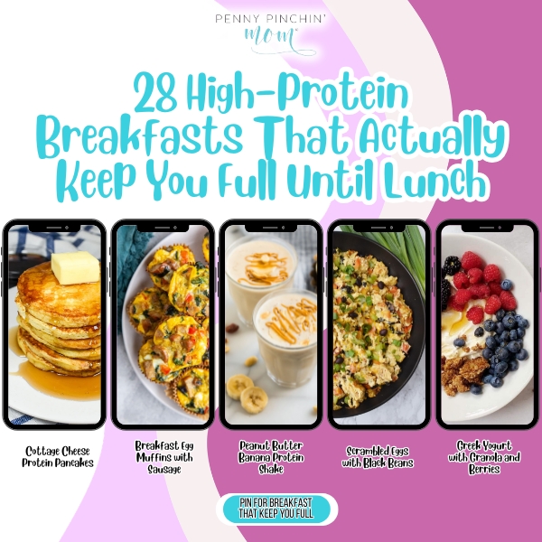 28 High-Protein Breakfasts That Actually Keep You Full Until Lunch High protein breakfast recipes: 28 filling morning meals with eggs, Greek yogurt, and protein-packed ingredients plated to enjoy.