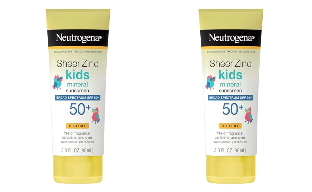 68% Off Neutrogena Sheer Zinc Oxide Kids Mineral Sunscreen Lotion on Amazon | Under $3 68% Off Neutrogena Sheer Zinc Oxide Kids Mineral Sunscreen Lotion on Amazon | Under $3