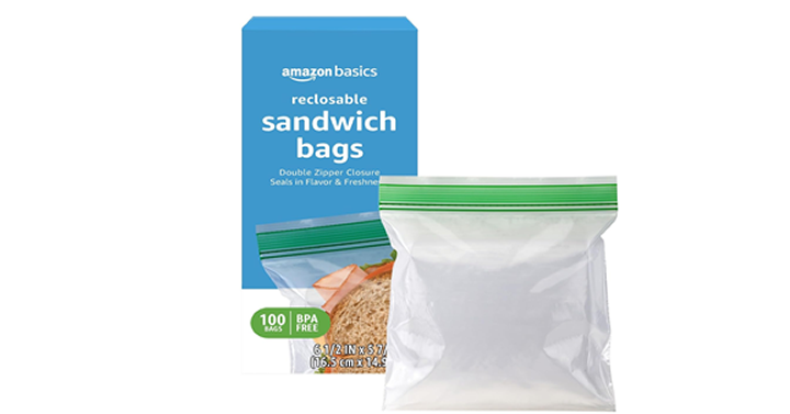 Amazon Basics Reclosable Sandwich Double Zipper Storage Bags, 300 Count – Just $4.79! Amazon Basics Reclosable Sandwich Double Zipper Storage Bags, 300 Count – Just $4.79!