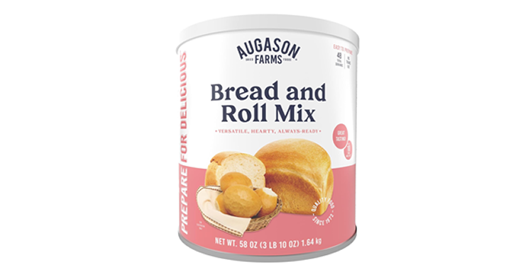 Augason Farms Bread and Roll Mix – No. 10 Can – Just $11.63! Augason Farms Bread and Roll Mix – No. 10 Can – Just $11.63!