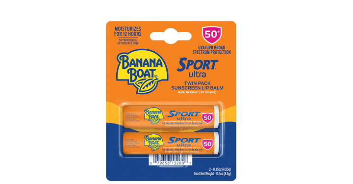 Banana Boat Sport Ultra SPF 50 Lip Sunscreen Twin Pack – Just $4.48! Banana Boat Sport Ultra SPF 50 Lip Sunscreen Twin Pack – Just $4.48!