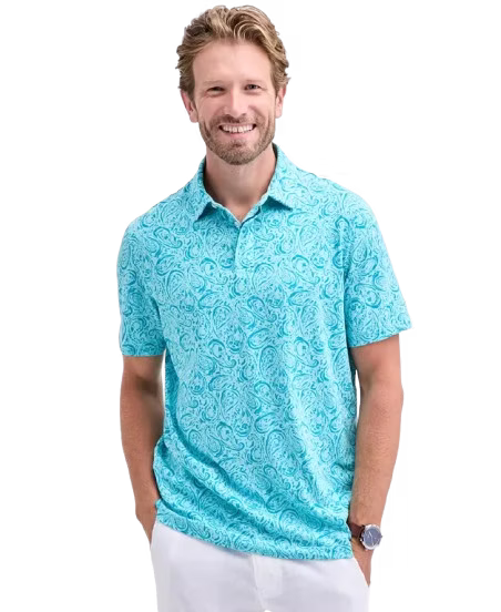 Club Room Men’s 100% Paisley Pima Cotton Polo Shirt: $9.96 Club Room Men's 100% Paisley Pima Cotton Polo Shirt: $9.96