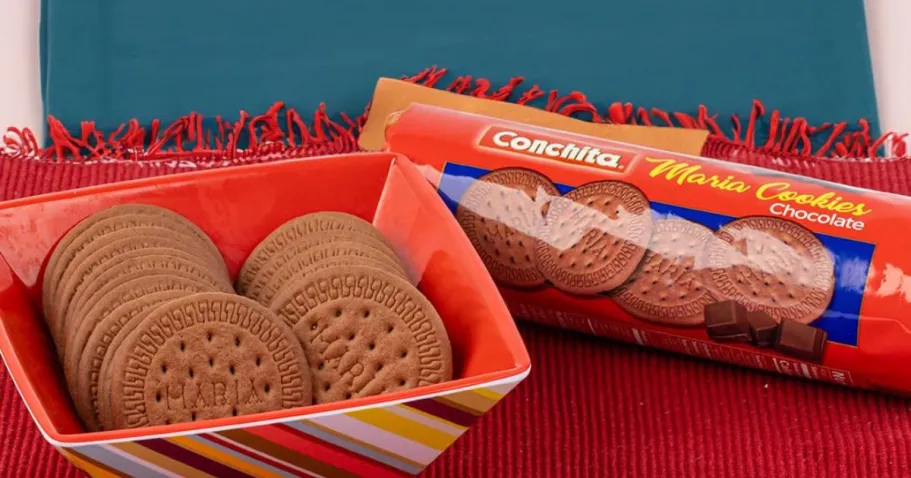 Conchita Maria Chocolate Cookies Just $1 Shipped on Amazon Conchita Chocolate Maria Cookies on table