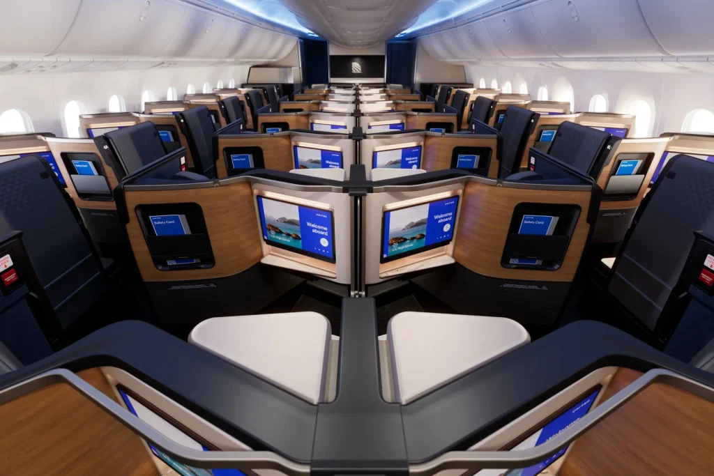Domestic flights with new United Polaris Studio now on sale