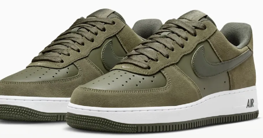 Don’t Miss Your Shot to Score These Nike Air Force 1 Shoes green Nike air force 1s