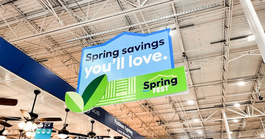Don’t miss your chance to shop this HOT Lowe’s Spring Sale lowe