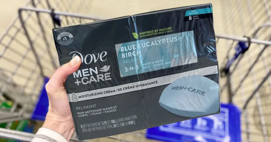 Dove Men 3-in-1 Bar Soap 8-Pack Just $9.67 Shipped on Amazon Dove Men + Care Bar Soap
