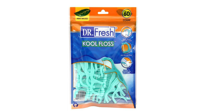 Dr. Fresh Kool Floss, Mint Waxed Dental Flossers, 60 Count – Just $1.00! Dr. Fresh Kool Floss, Mint Waxed Dental Flossers, 60 Count – Just $1.00!