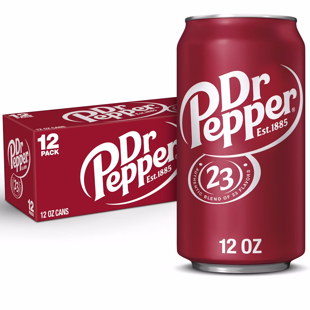 Dr Pepper 12-oz. Can 12-Pack for $5 + free shipping w/ $35 Dr Pepper 12-oz. Can 12-Pack for $5 + free shipping w/ $35