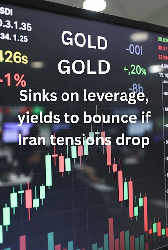 Gold Sinks on Leverage and Yields, to Bounce If Iran Tensions Drop Gold Sinks on Leverage and Yields, to Bounce If Iran Tensions Drop