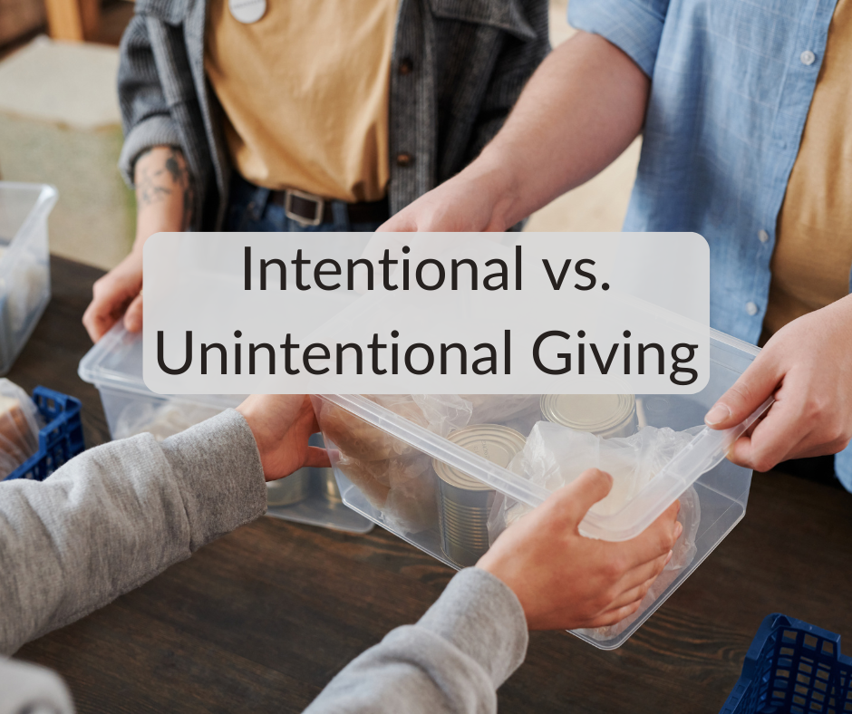 Intentional vs. Unintentional Giving | White Coat Investor Intentional vs. Unintentional Giving | White Coat Investor
