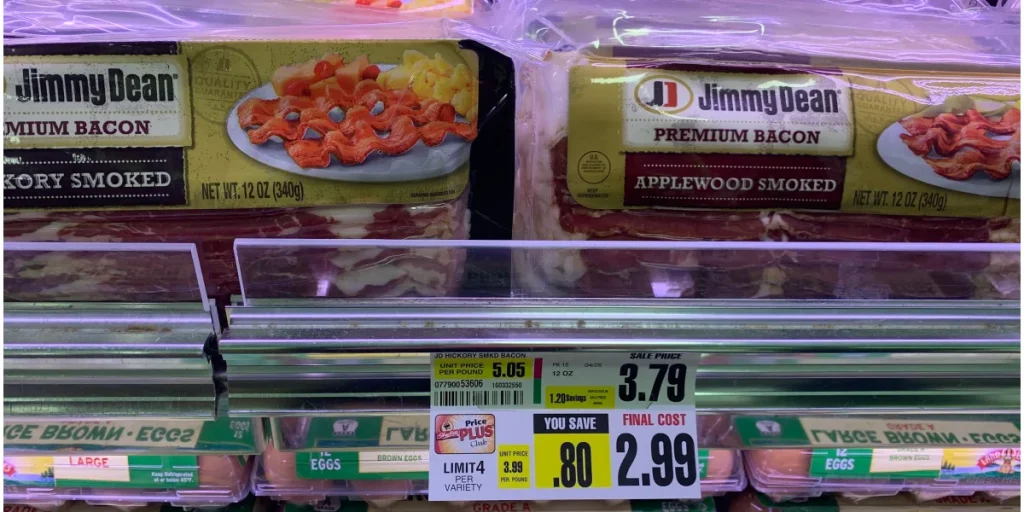 Jimmy Dean Bacon Just $2.99 at ShopRite!