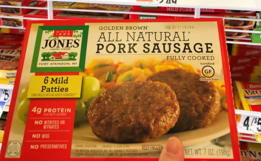 Jones Dairy Farms Golden Brown Sausage Links & Patties Only $1.49 at ShopRite!