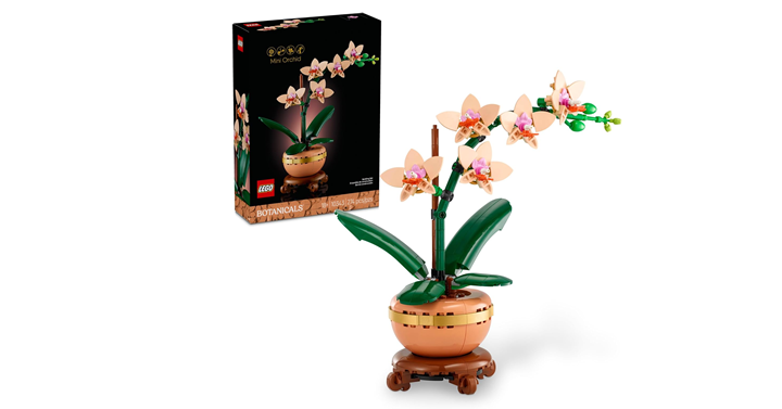 LEGO Botanicals Mini Orchid Building Set – Artificial, Fake Orchid – 10343 – Just $23.95! LEGO Botanicals Mini Orchid Building Set – Artificial, Fake Orchid – 10343 – Just $23.95!